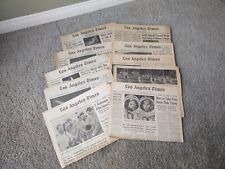 Vintage newspapers apollo for sale  Santee