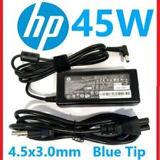 Used, Genuine HP Laptop 45W 19.5V AC  Adapter Charger Power Supply Blue Tip 741727-001 for sale  Shipping to South Africa