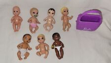 Barbie KRISSY Baby/Infant / African /Asian 7 dolls Diaper Bag Changing Table, used for sale  Shipping to South Africa