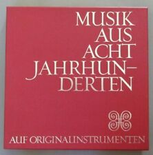 B806 Music from Eight Centuries Original Instruments Deller 10LP BASF HM 63 371, used for sale  Shipping to South Africa