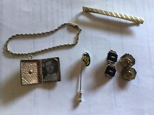 Hutnadel medallion armband gebraucht kaufen  Michelstadt