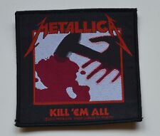 METALLICA	- Kill Em All - 10 cm x 9,5 cm - Patch - 164429 segunda mano  Embacar hacia Argentina