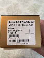 Leupold x40mm .o. for sale  Honolulu