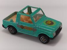 Taco de mergulho Suzuki Sj Samurai 4X4 azul-petróleo escala 1/64 fundido raro usado sem marca  comprar usado  Enviando para Brazil