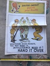 War propaganda poster for sale  SKEGNESS