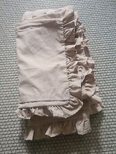 Beige ruffle double for sale  CARDIFF