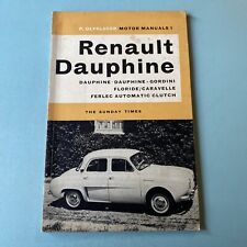 Renault dauphine olyslager for sale  POLEGATE