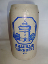 Bierkrug brauerei nürnberger gebraucht kaufen  Westerheim