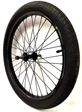 Aleación de rueda negra delantera de bicicleta de 20"" con neumático de 2,25"" bicicleta BMX para niños #F20BL segunda mano  Embacar hacia Argentina