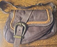 Brown leather bag for sale  LLANSANTFFRAID
