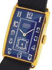 Vintage Rolex Marconi especial banhado a ouro 18k 37mm X 25mm relógio masculino retangular comprar usado  Enviando para Brazil