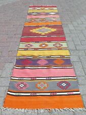 Tapete de corredor Anatolia Kilim Runner, tapete corredor, tapetes longos 27"x94", corredor comprar usado  Enviando para Brazil