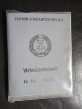 Wehrdienstausweis der ddr gebraucht kaufen  Deutschland