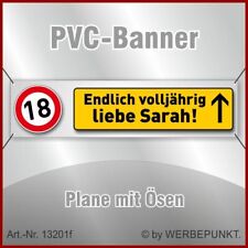 Geburtstag banner plane gebraucht kaufen  Bad Driburg