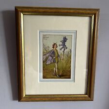 Framed flower fairy for sale  OTTERY ST. MARY