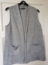 Grey sleeveless cardigan for sale  BEAWORTHY