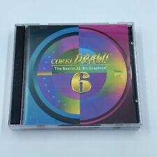 Vintage Corel Draw 6 Cd ROM The Best In 32-Bit Graphic 4 Discs Windows 95 for sale  Shipping to South Africa