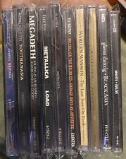 Usado, Lote de 10 CDs Metallica Megadeth Mastodon Manson Danzig Misfits Metal Music Big Four comprar usado  Enviando para Brazil
