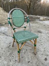 Chaise verte bistro d'occasion  Bourg-en-Bresse