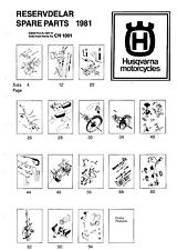 Husqvarna parts manual d'occasion  Expédié en Belgium