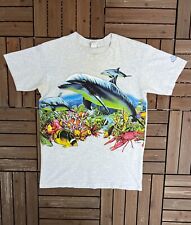 Camiseta The Florida Aquarium Wrap Around Vintage Feita nos EUA Tamanho Médio comprar usado  Enviando para Brazil