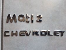 Chevrolet matiz lettere usato  Porto Cesareo