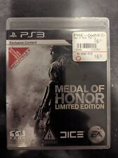 Medal of Honor -- Limited Edition (Sony PlayStation 3, 2010) PS3 for sale  Shipping to South Africa