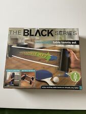 Retractable Table Tennis Ping Pong Set The Black Series 7 piece set New in Box for sale  Shipping to South Africa