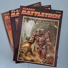 BATTLETECH Mercenaries Books conjunto de 3 suplementos Fanpro FASA Mechwarrior G comprar usado  Enviando para Brazil