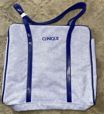 CLINIQUE Cosmetic Promotional Beauty Handbag Tote Travel Day Bag NWOT til salgs  Frakt til Norway