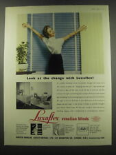 1957 Hunter Douglas Luxaflex Venezian Blinds Ad - Veja a mudança com comprar usado  Enviando para Brazil