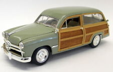 Usado, Motorcity 1/18 Escala Diecast 30001 1949 Ford Woody Wagon Modelo de coche verde claro segunda mano  Embacar hacia Mexico