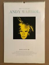 Used, THE ART WORKS OF ANDY WARHOL COTTON ARCHES PAPER 2007 SAMSUNG CALENDAR RARITY  for sale  Shipping to South Africa
