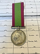 Medal Afganistanu 1878-80 - sierżant Appleby 14 pułk West Yorks zamek Barnard na sprzedaż  Wysyłka do Poland