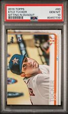 Usado, Kyle Tucker 2019 Topps #60 Sitting in Dugout Variation RC PSA 10 Gem Mint Astros comprar usado  Enviando para Brazil