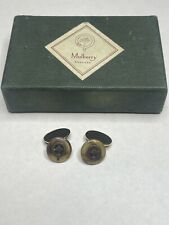 Mulberry cufflinks logo for sale  CAMBRIDGE