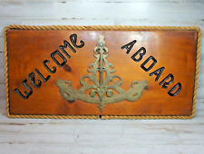 Vintage nautical welcome for sale  Gallatin Gateway