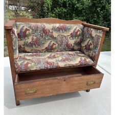 Oak upholstered upcycled for sale  Kannapolis