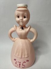 Vintage 50's Merry Maid PINK Clothes Sprinkler Bottle Has Writing for sale  Frederick