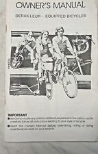 1984 Huffy manual del dueño para bicicletas equipadas con desviador bicicleta bicicleta de colección segunda mano  Embacar hacia Argentina