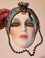 masquerade ceramic mask for sale  Lenhartsville