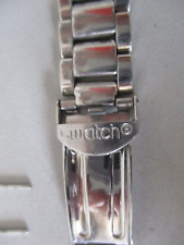 Bracelet swatch acier d'occasion  France