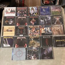 Lote de 23 CDs Megadeth. Fotos mostram títulos.  Metal clássico!!!! comprar usado  Enviando para Brazil