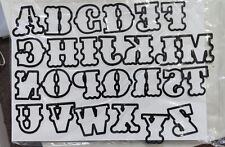 Large alphabet die for sale  DONCASTER