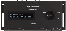 Crestron -USED- HD-MD4X2-4K-E HDMI Media Switcher Tested WITH P/S, used for sale  Shipping to South Africa
