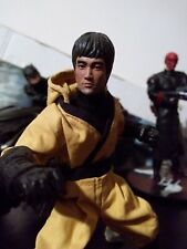 1/12 Custom painted head for Bruce Lee kit bash w/ MEZCO GOD Gomez and others segunda mano  Embacar hacia Mexico