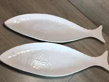 Fish shaped melamine for sale  EVESHAM