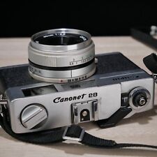 Cámara fotográfica telémetro Canon Canonet 35 mm *dispara con obturador* sin probar segunda mano  Embacar hacia Argentina