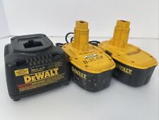 Carregador DeWalt DW9116 18v XRP + 2x baterias DC9096 bateria original do fabricante sem fio, usado comprar usado  Enviando para Brazil