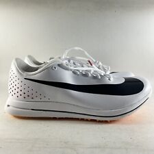 NOVO Tênis Nike Zoom Triple Jump Elite 2 Pistas Branco Tamanho 11 AO0808-101, usado comprar usado  Enviando para Brazil